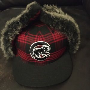 New era fitted dog ear hat Chicago Cubs